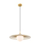 Loft pendant lamps - ITALUX Sally Gold Pendant 1xE27 40W MDM-4003/1 GD - product 2