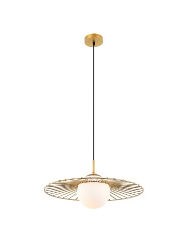 ITALUX Sally Złoty Wisząca 1xE27 40W MDM-4003/1 GD - produkt 2