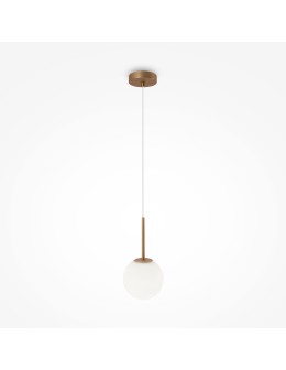 Maytoni Basic form Glass Ball Pendant Lamp 1xE14 40W Gold MOD321PL-01G1.