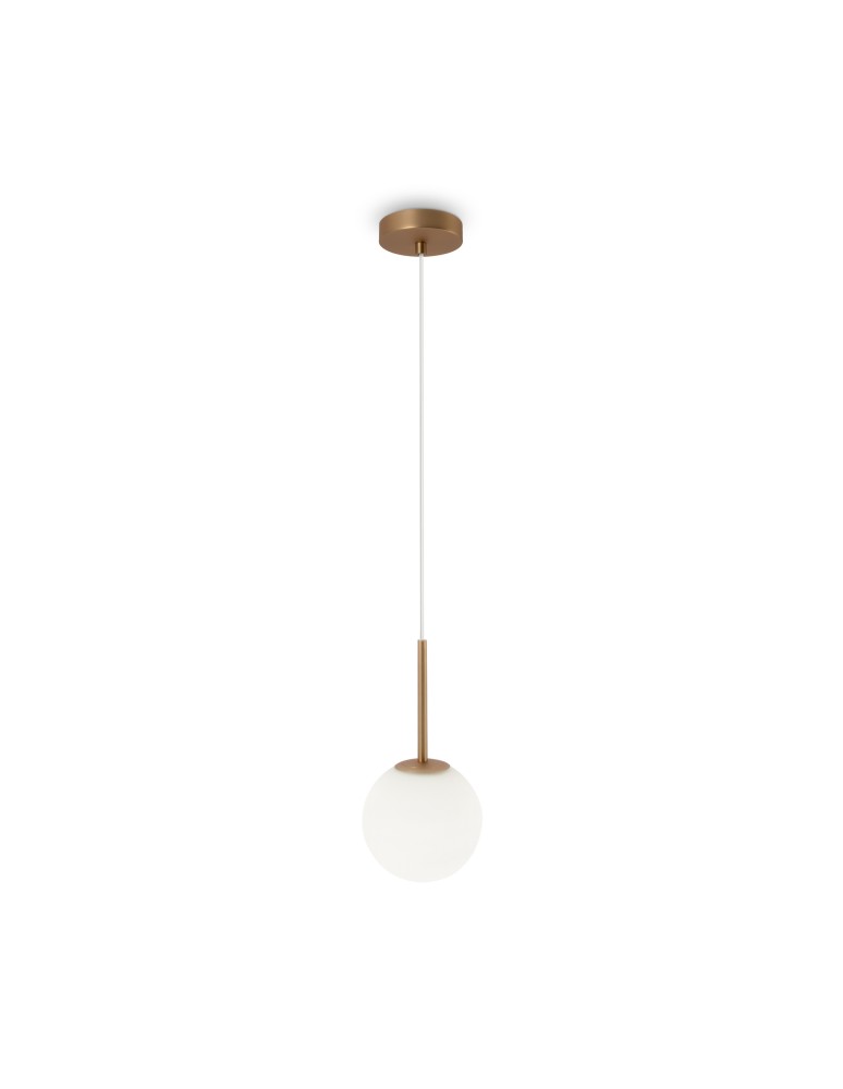 Pendant lamps - Maytoni Basic form Glass Ball Pendant Lamp 1xE14 40W Gold MOD321PL-01G1. - product kolory-swiatla.pl 2