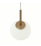 Pendant lamps - Maytoni Basic form Glass Ball Pendant Lamp 1xE14 40W Gold MOD321PL-01G1. - product 3