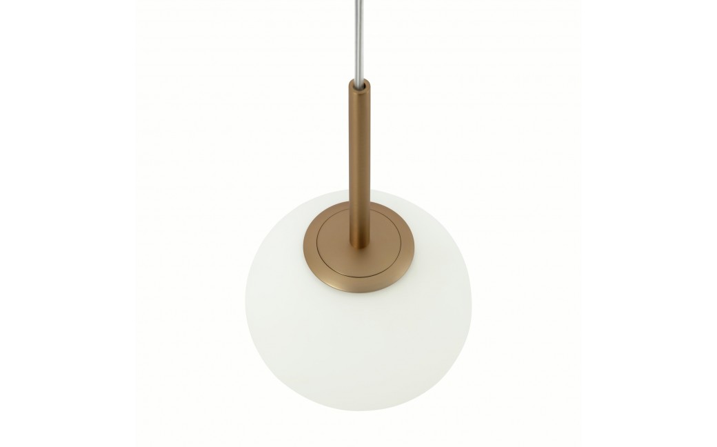 Maytoni Basic form Lampa Wisząca Szklana Kula 1xE14 40W Złoty MOD321PL-01G1