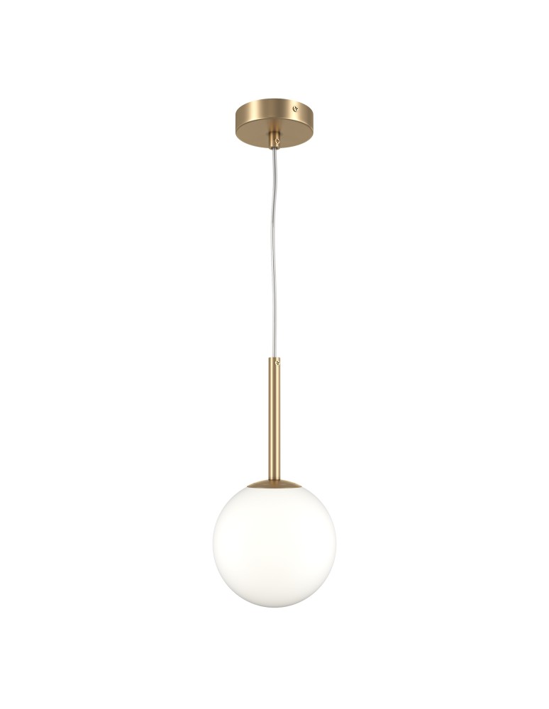 Pendant lamps - Maytoni Basic form Glass Ball Pendant Lamp 1xE14 40W Gold MOD321PL-01G1. - product kolory-swiatla.pl 4