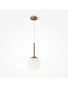 Maytoni Basic form Glass Ball Pendant Lamp 1xE14 40W Gold MOD321PL-01G3.