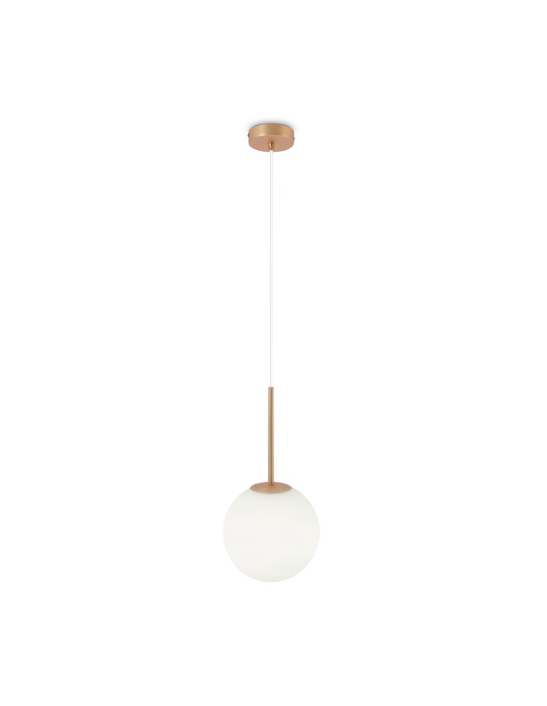 Pendant lamps - Maytoni Basic form Glass Ball Pendant Lamp 1xE14 40W Gold MOD321PL-01G3. - product kolory-swiatla.pl 2