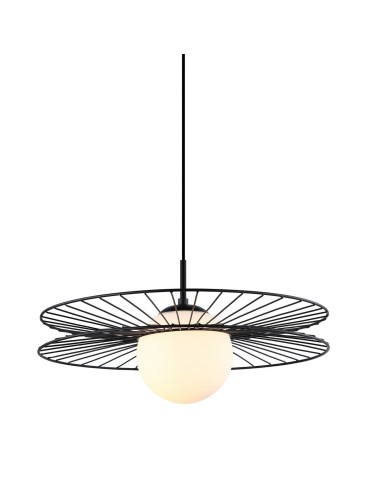 ITALUX Sandy Black Pendant 1xE27 40W MDM-4002/1 BK