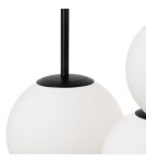 Pendant lamps - Maytoni Basic form Glass Ball Pendant Lamp 3xE14 40W Black MOD321PL-03B. - product 3