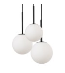 Pendant lamps - Maytoni Basic form Glass Ball Pendant Lamp 3xE14 40W Black MOD321PL-03B. - product 4