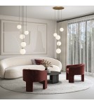 Pendant lamps - Maytoni Basic form Glass Ball Pendant Lamp 5xE14 40W Gold MOD321PL-05G. - product 2