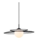 Loft pendant lamps - ITALUX Sarah Black Pendant 1xE27 40W MDM-4000/1 BK - product 1