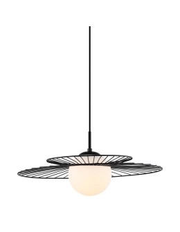 ITALUX Sarah Black Pendant 1xE27 40W MDM-4000/1 BK