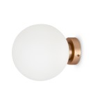 Wall lamps spheres - Maytoni Basic form Wall lamp/wall lamp 1xE14 40W Gold MOD321WL-01G3 - product 1