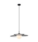 Loft pendant lamps - ITALUX Sarah Black Pendant 1xE27 40W MDM-4000/1 BK - product 2