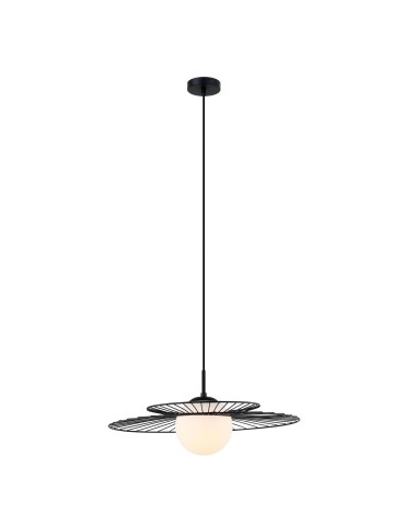 ITALUX Sarah Black Pendant 1xE27 40W MDM-4000/1 BK - product 2