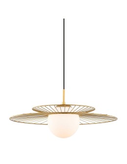 ITALUX Sarah Złoty Wisząca 1xE27 40W MDM-4000/1 GD