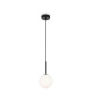 Pendant lamps - Maytoni Basic form Glass Ball Pendant Lamp 1xE14 40W Black MOD321PL-01B. - product 1
