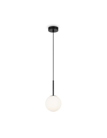Maytoni Basic form Glass Ball Pendant Lamp 1xE14 40W Black MOD321PL-01B.