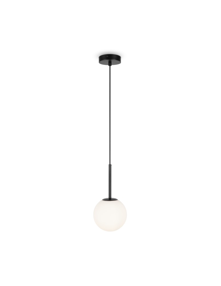 Pendant lamps - Maytoni Basic form Glass Ball Pendant Lamp 1xE14 40W Black MOD321PL-01B. - product kolory-swiatla.pl 4