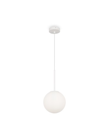 Maytoni Basic form Lampa Wisząca Szklana Kula 1xE14 40W Biały MOD321PL-01W1 - produkt 2