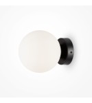 Wall lamps spheres - Maytoni Basic form Wall lamp/wall lamp 1xE14 40W Black MOD321WL-01B - product 1