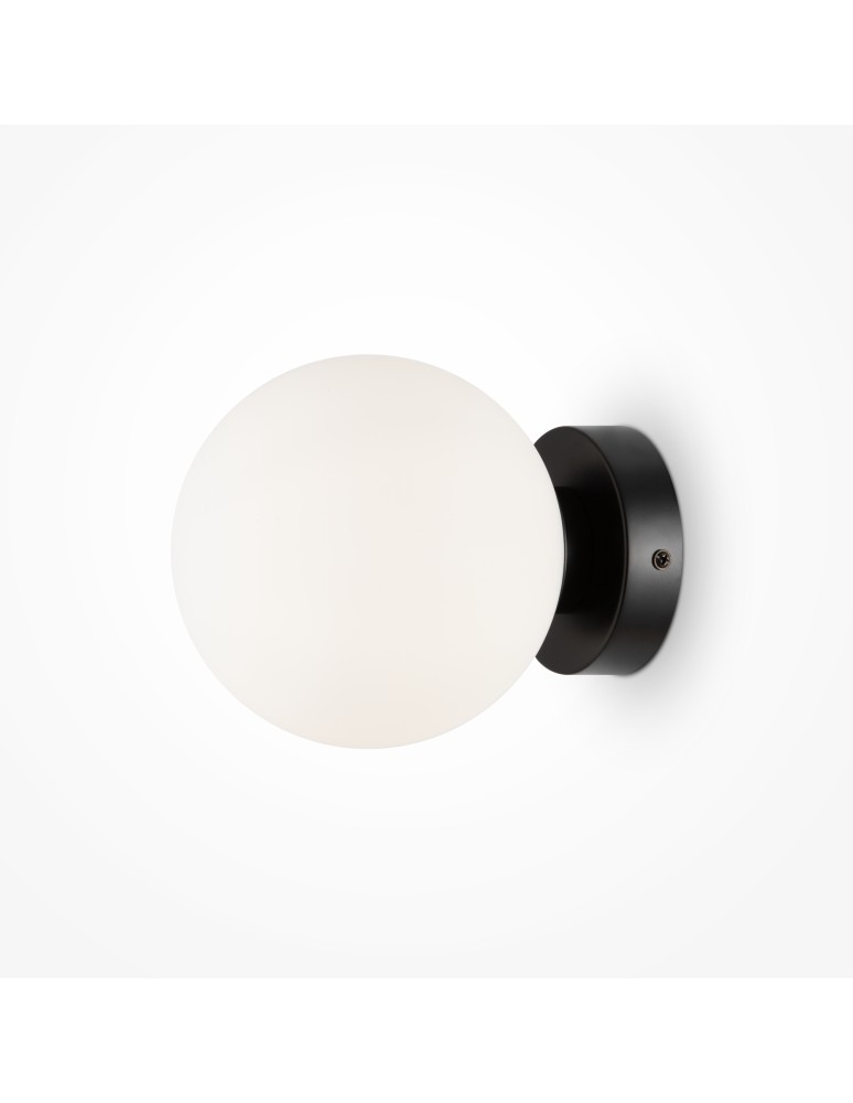 Wall lamps spheres - Maytoni Basic form Wall lamp/wall lamp 1xE14 40W Black MOD321WL-01B - product kolory-swiatla.pl 1