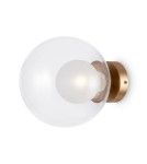 Wall lamps spheres - Maytoni Basic form Wall lamp/wall lamp 1xG9 20W Gold MOD521WL-01G3 - product 1