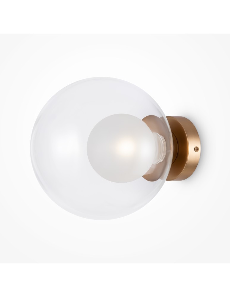 Wall lamps spheres - Maytoni Basic form Wall lamp/wall lamp 1xG9 20W Gold MOD521WL-01G3 - product kolory-swiatla.pl 4