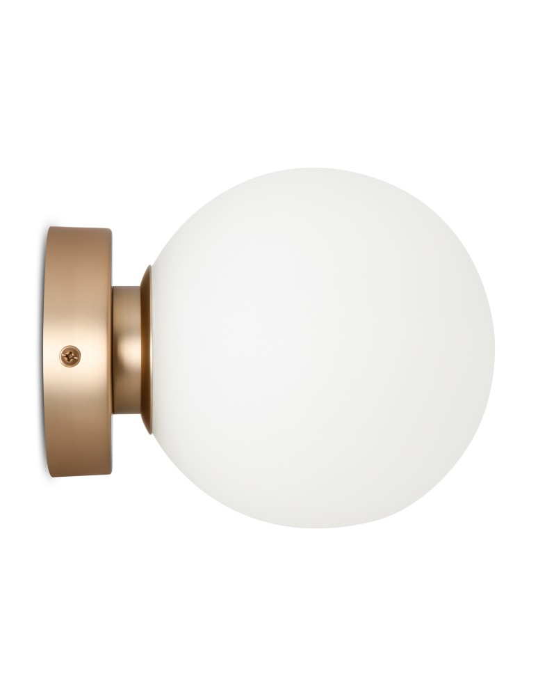 Wall lamps spheres - Maytoni Basic form Wall lamp/wall lamp 1xE14 40W Gold MOD321WL-01G1 - product kolory-swiatla.pl 1