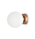 Wall lamps spheres - Maytoni Basic form Wall lamp/wall lamp 1xE14 40W Gold MOD321WL-01G1 - product 2