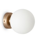 Maytoni Basic form Kinkiet/Ścienna 1xE14 40W Złoty MOD321WL-01G1