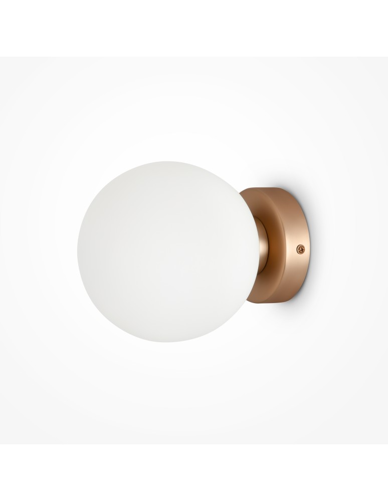 Maytoni Basic form Kinkiet/Ścienna 1xE14 40W Złoty MOD321WL-01G1