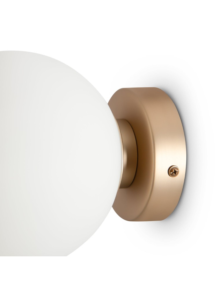Wall lamps spheres - Maytoni Basic form Wall lamp/wall lamp 1xE14 40W Gold MOD321WL-01G1 - product kolory-swiatla.pl 8