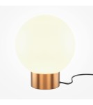 Maytoni Basic form Lampa Stołowa 1xE14 40W Złoty MOD321TL-01G3