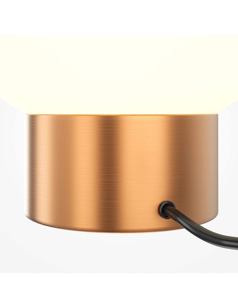 Maytoni Basic form Lampa Stołowa 1xE14 40W Złoty MOD321TL-01G3