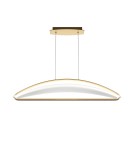 Pendant lamps - Maytoni Breeze LED Pendant Lamp 34W 2040lm 3000K Brass MOD281PL-L34BS3K. - product 1