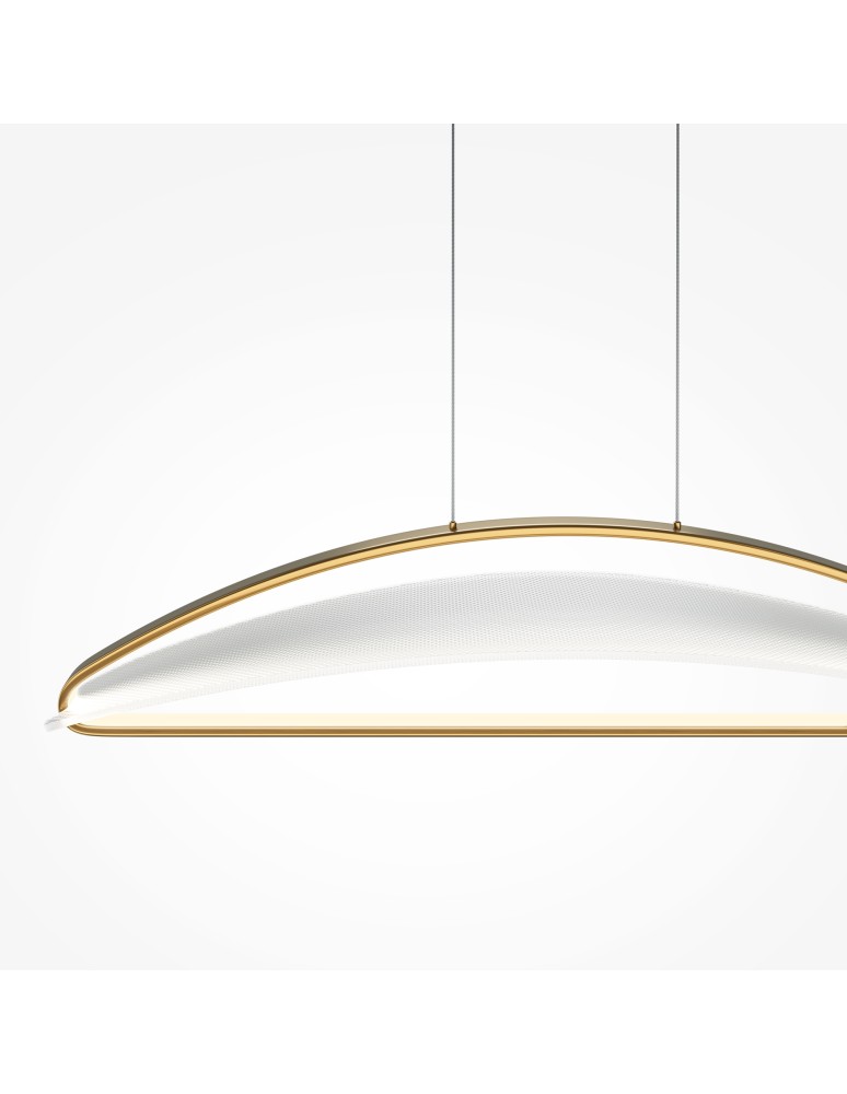 Pendant lamps - Maytoni Breeze LED Pendant Lamp 34W 2040lm 3000K Brass MOD281PL-L34BS3K. - product kolory-swiatla.pl 3
