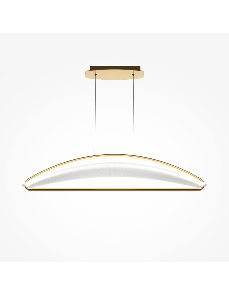 Pendant lamps - Maytoni Breeze LED Pendant Lamp 34W 2040lm 3000K Brass MOD281PL-L34BS3K. - product kolory-swiatla.pl 4