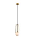 Loft pendant lamps - ITALUX Simon Gold Pendant 1xG9 25W MDM-3938/1 GD - product 2