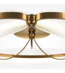 Maytoni Breeze Lampa Sufitowa LED 45W 2700lm 3000K Mosiądz MOD281CL-L45BS3K