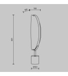 LED table lamps - Maytoni Breeze LED Table Lamp 15W 870lm 3000K Brass MOD281TL-L15BS3K. - product 7