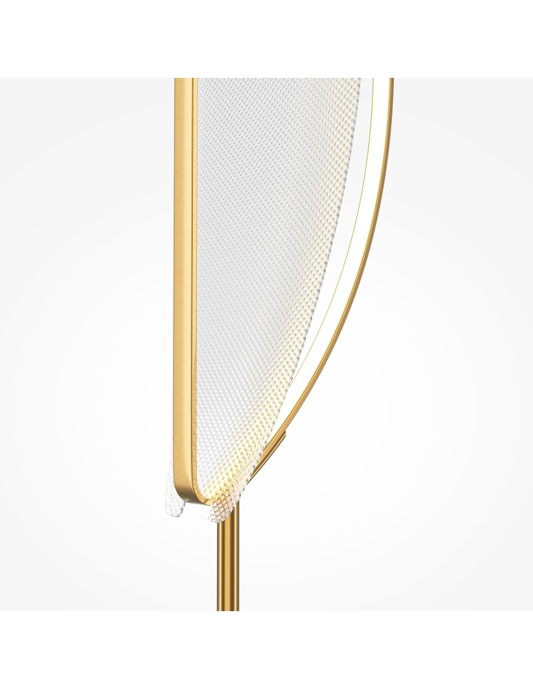 LED floor lamps - Maytoni Breeze LED Floor Lamp 33W 1980lm 3000K Brass MOD281FL-L33BS3K. - product kolory-swiatla.pl 2