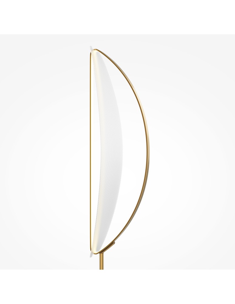 LED floor lamps - Maytoni Breeze LED Floor Lamp 33W 1980lm 3000K Brass MOD281FL-L33BS3K. - product kolory-swiatla.pl 3