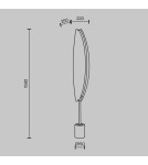 LED floor lamps - Maytoni Breeze LED Floor Lamp 33W 1980lm 3000K Brass MOD281FL-L33BS3K. - product 7