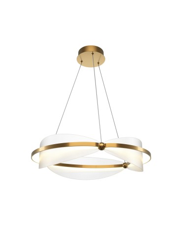 Maytoni Breeze LED Pendant Lamp 45W 2700lm 3000K Brass MOD281PL-L45BS3K.