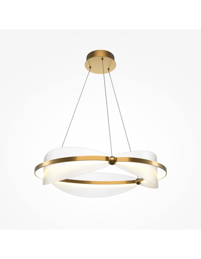 Pendant lamps - Maytoni Breeze LED Pendant Lamp 45W 2700lm 3000K Brass MOD281PL-L45BS3K. - product kolory-swiatla.pl 4