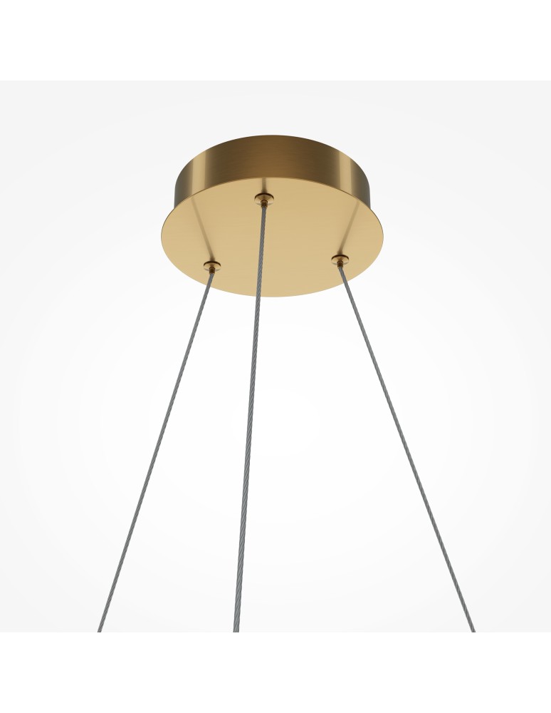 Pendant lamps - Maytoni Breeze LED Pendant Lamp 45W 2700lm 3000K Brass MOD281PL-L45BS3K. - product kolory-swiatla.pl 5