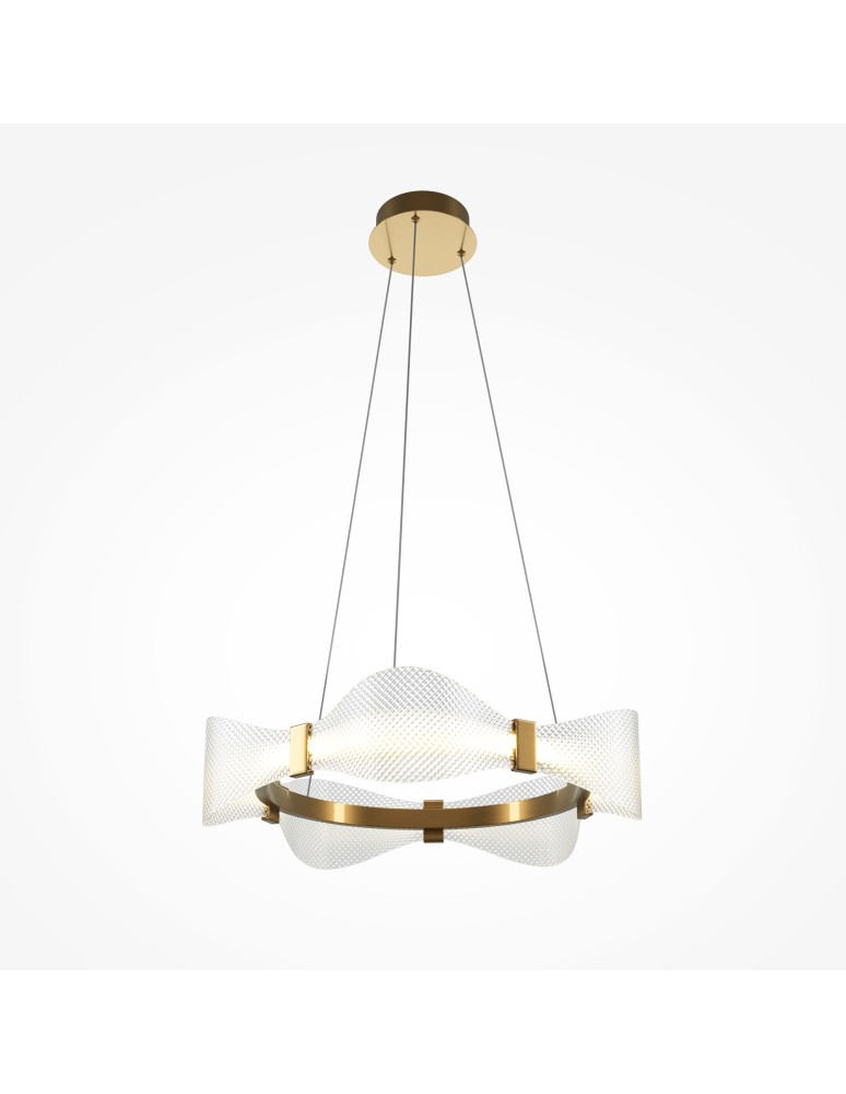 Pendant lamps - Maytoni Breeze LED Pendant Lamp 45W 2700lm 3000K Brass MOD281PL-L45BS3K. - product kolory-swiatla.pl 6