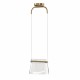 Maytoni Cabaret Lampa Wisząca LED 8W 850lm 3000K Mosiądz MOD170PL-L8BS3K