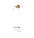Designer wall lamps - Maytoni Cabaret LED wall lamp/wall lamp 8W 850lm 3000K Brass MOD170WL-L8BS3K1 - product 1