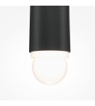 Pendant lamps - Maytoni Cascade LED icicle pendant lamp 6W 500lm 4000K Black MOD132PL-L28BK. - product 2